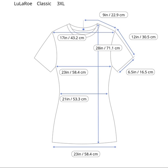 LULAROE Women’s Black and White Classic - Picture 8 of 8